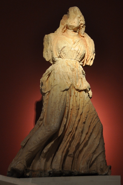 Limyra, Mausoleum of Pericles, fleeing Gorgo