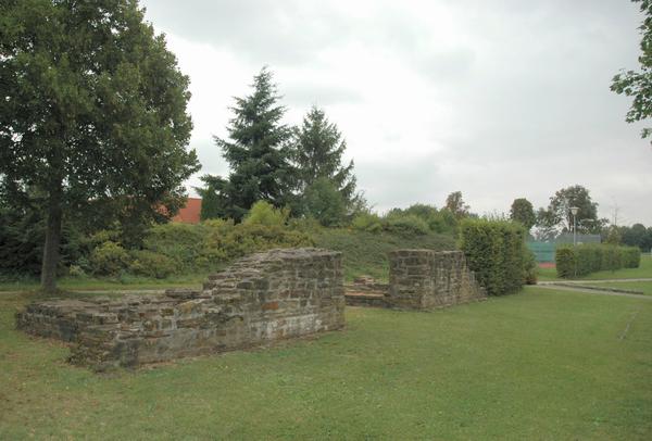 Böbingen, Limes fort, Wall and gate