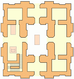 Hypothetical map of the temple on top of the Etemenanki