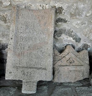 Tombstone of a soldier of XV Apollinaris. Hagia Sophia, Trabzon (AE 1993, 1562)