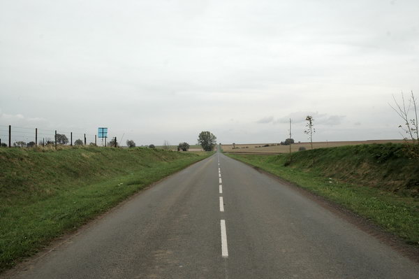 The Chaussée Brunehaut between Saulzoir and Bavay