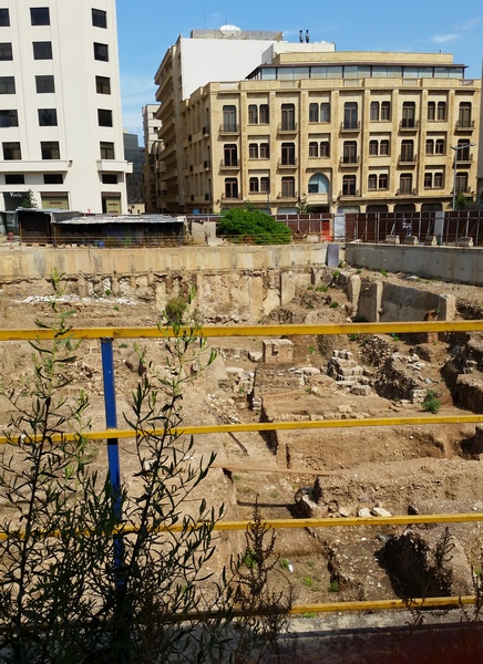 Beirut, Roman gate (Riad al-Solh Square)