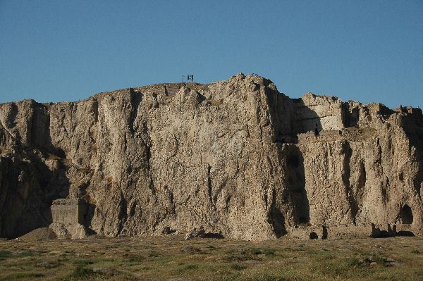 Van, Citadel, royal tombs: view from the south (1)