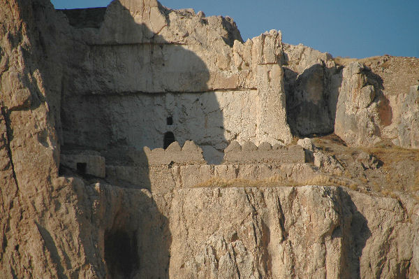 Van, Citadel, royal tombs: view from the south (2)