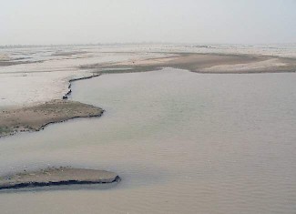 The river Chenab, directly south of Uch