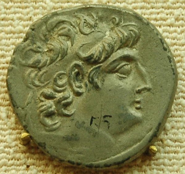 Antiochus VIII Grypus, coin - Livius