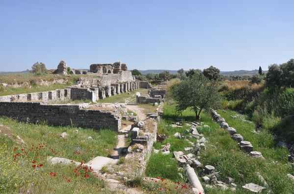 Miletus, Baths of Faustina, general view