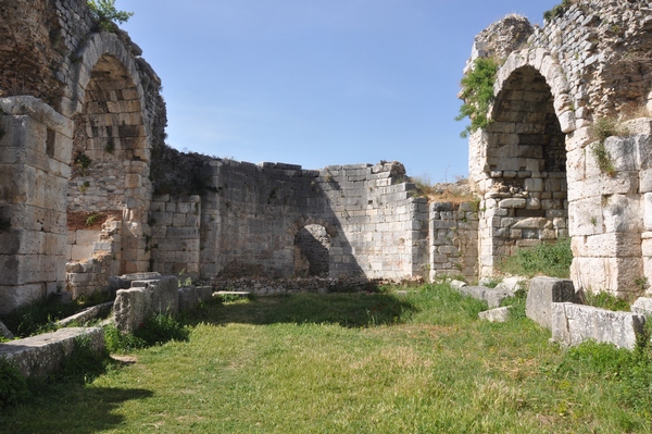 Miletus, Baths of Faustina, caldarium