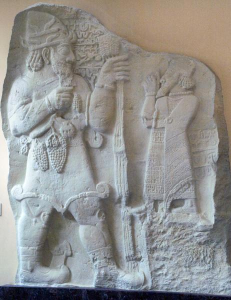 Ivriz, Relief of king Warpalas and the god Tarhunza