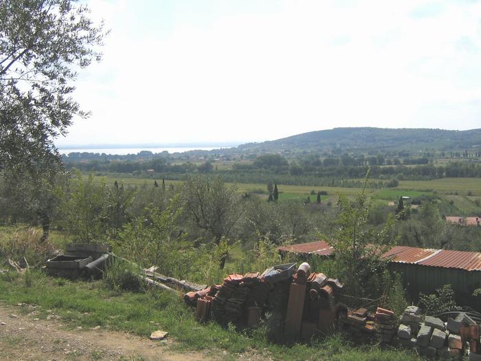 Lake Trasimene, Battlefield, seen from the northeast