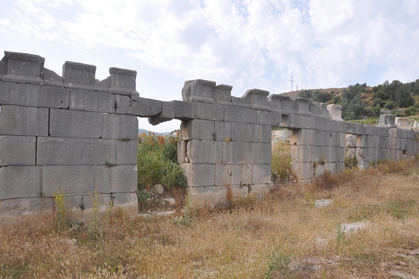 Xanthus, Colonnaded Street, Shops