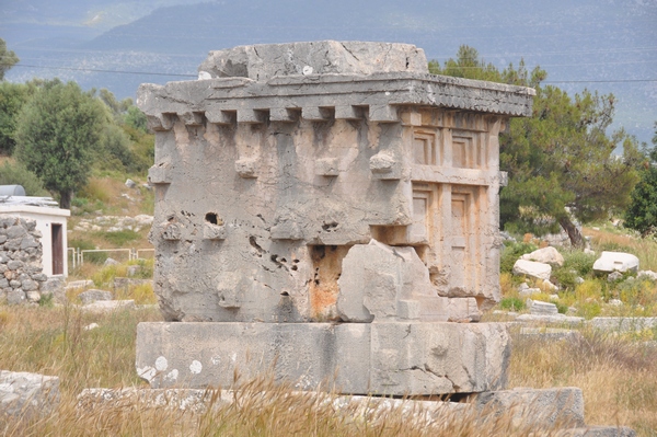 Xanthus, Agora, Lycian tomb (1)