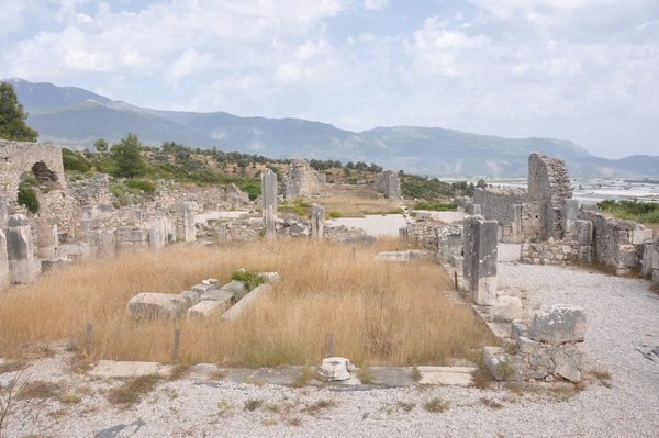 Xanthus, Colonnaded Street, Church