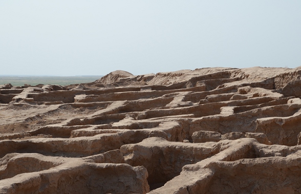 Kampyr Tepe, houses