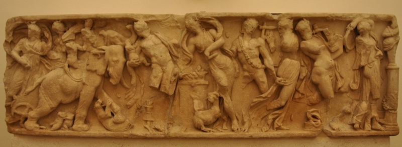 Rome, Relief of a Dionysiac Procession