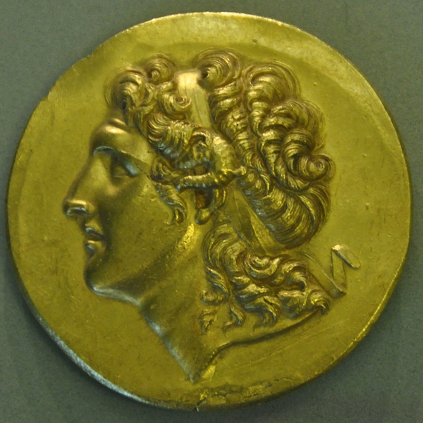 Abukir, Medaillon of Alexander with diadem
