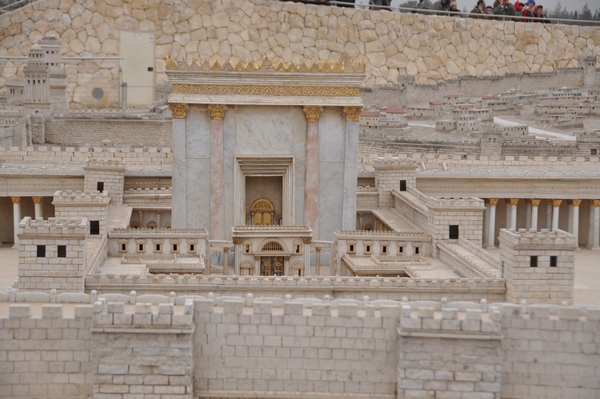 Jerusalem, Temple Complex, Temple, model (1)