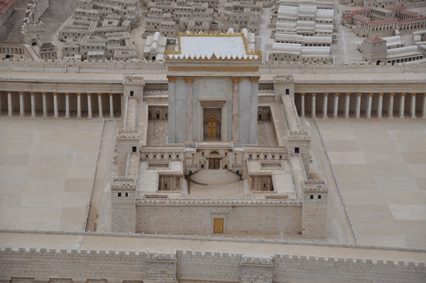 Jerusalem, Temple Complex, Temple, Model (2)