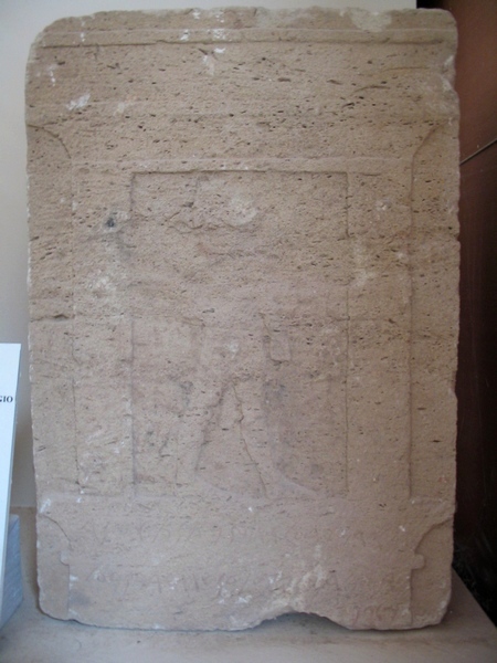 Motya, Punic sepulchral stela (4)