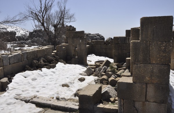 Faqra, Temple of Atargatis, General view (1)
