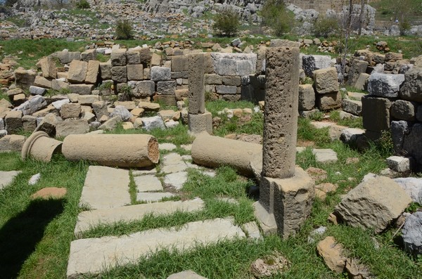 Faqra, Byzantine Church, Apse (2)