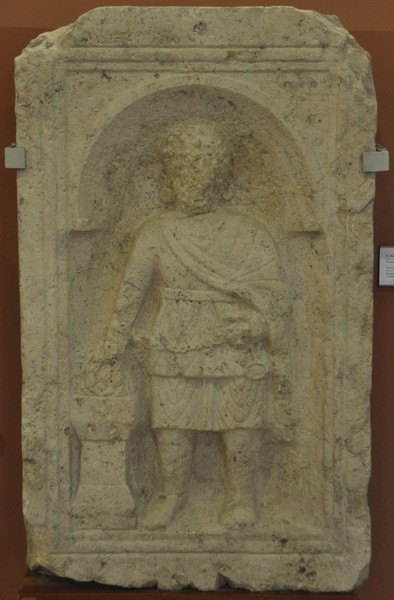 Dunaújváros, Relief of Gaius Mucius Scaevola