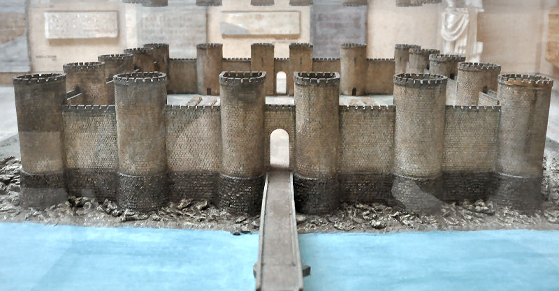 Köln-Deutz, Castle, Model