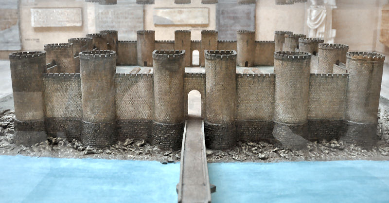 Köln-Deutz, Castle, Model