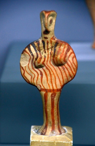 Kition, Mycenaean "phi" figurine