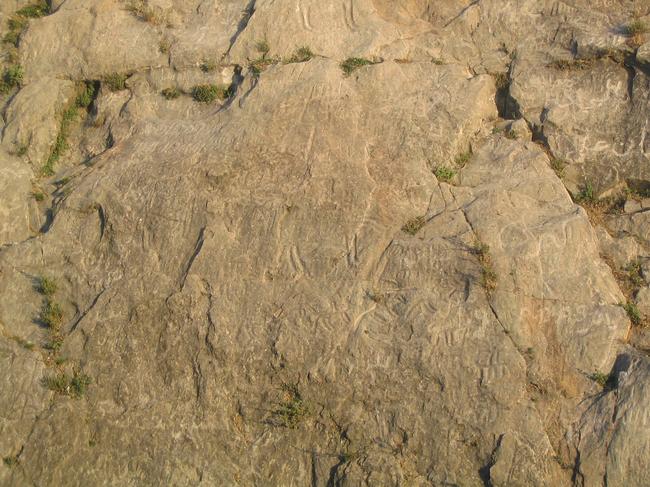 Gogdara, petroglyphs