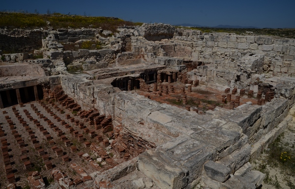 Kourion, Public baths