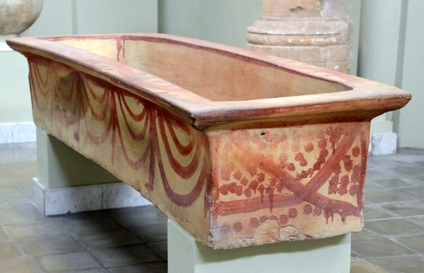 Cyprus, Clay sarcophagus