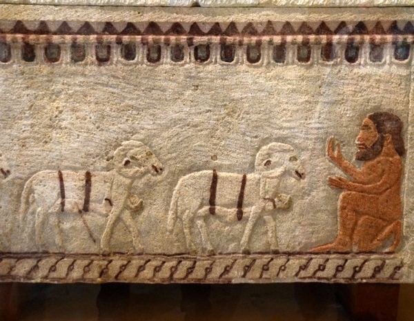Kouklia, Kato Alonia sarcophagus, Polyphemus