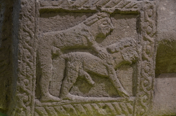 Tarquinii, Relief with an erotic scene
