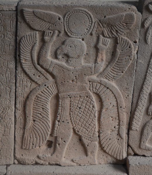 Karatepe, North Gate relief, Winged demon