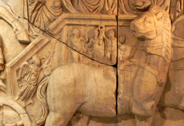 Lepcis, Arch of Septimius Severus, NW, frieze (2a)