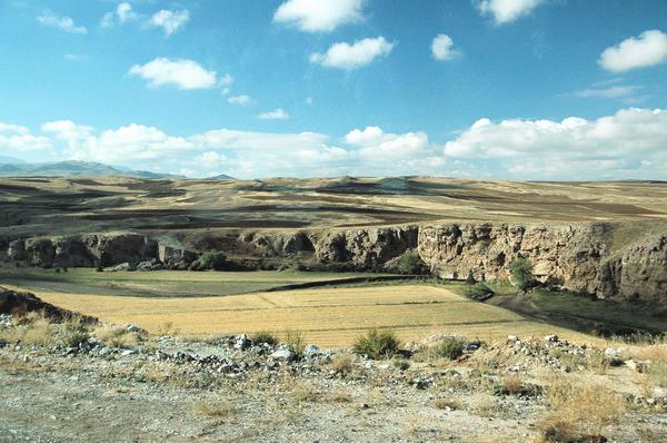 Halys (Kizil Irmak), cutting itself through the Anatolian platform