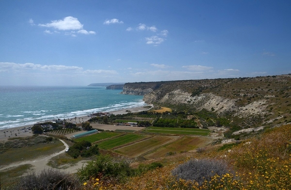 Kourion, Rocky shore