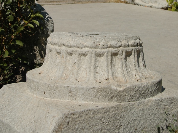 Ancyra, Baths of Caracalla, column base
