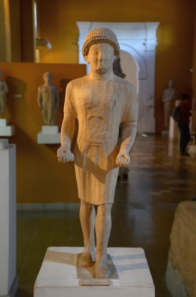 Kition, Statue of a youth