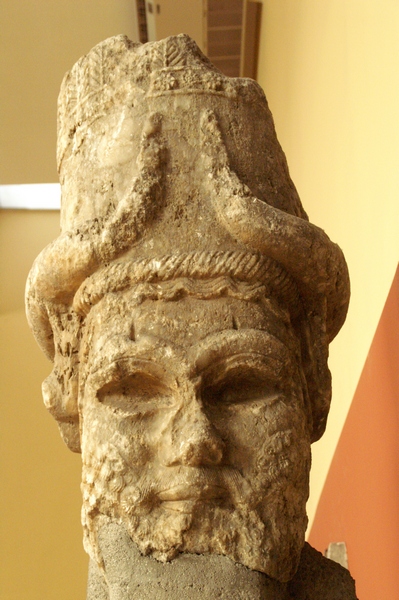 Aššur, Old Palace, Head of a lamassu
