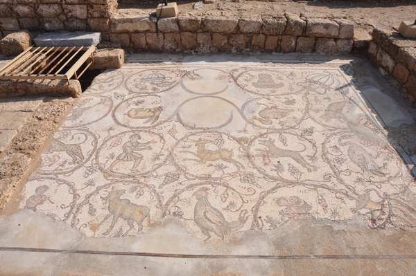 Caesarea, Byzantine Government Building, Mosaic