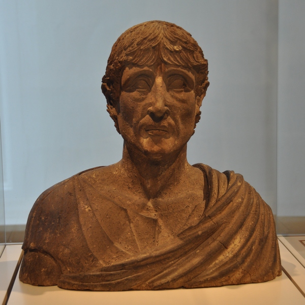 Capua-Curti, Clay portrait of a Man