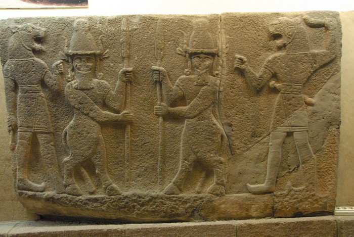 Karchemish, Neo-Hittite mythological relief