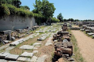 The Via Egnatia in Philippi