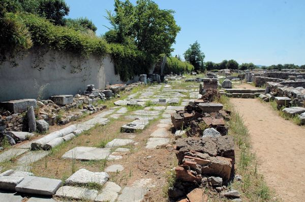 Philippi, Via Egnatia