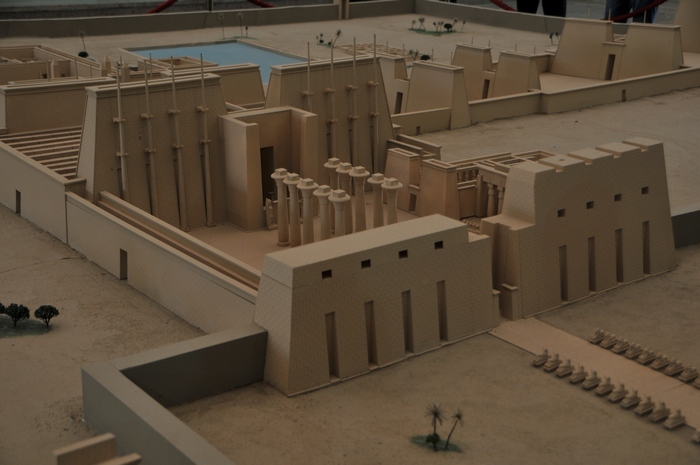 Karnak, Temple of Amun, Model