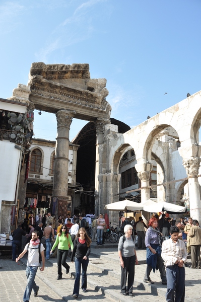 Damascus, Temple of Jupiter, Outer court (2)