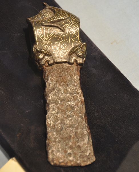 Ugarit, Copper and steel axe