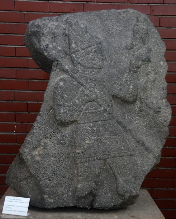 Anisa, Neo-Hittite relief of a hunter-god